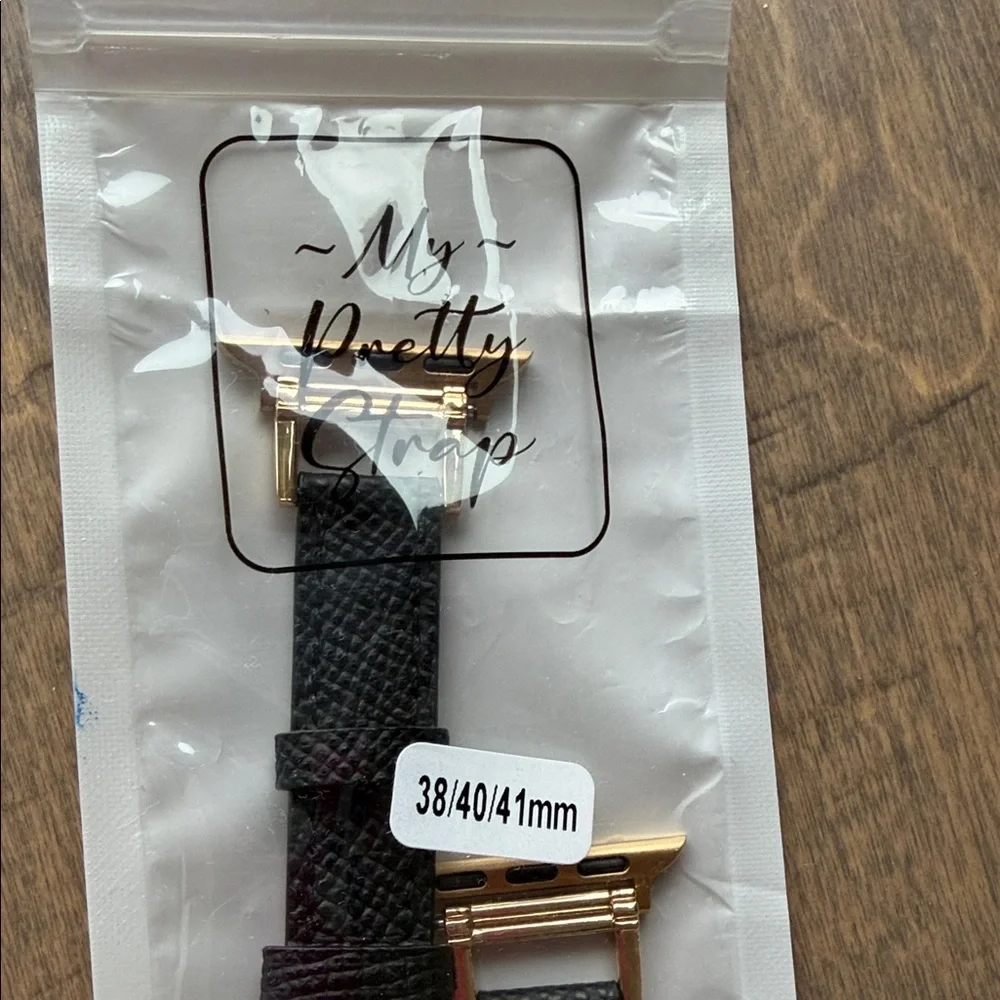 Black and Gold Smartwatch